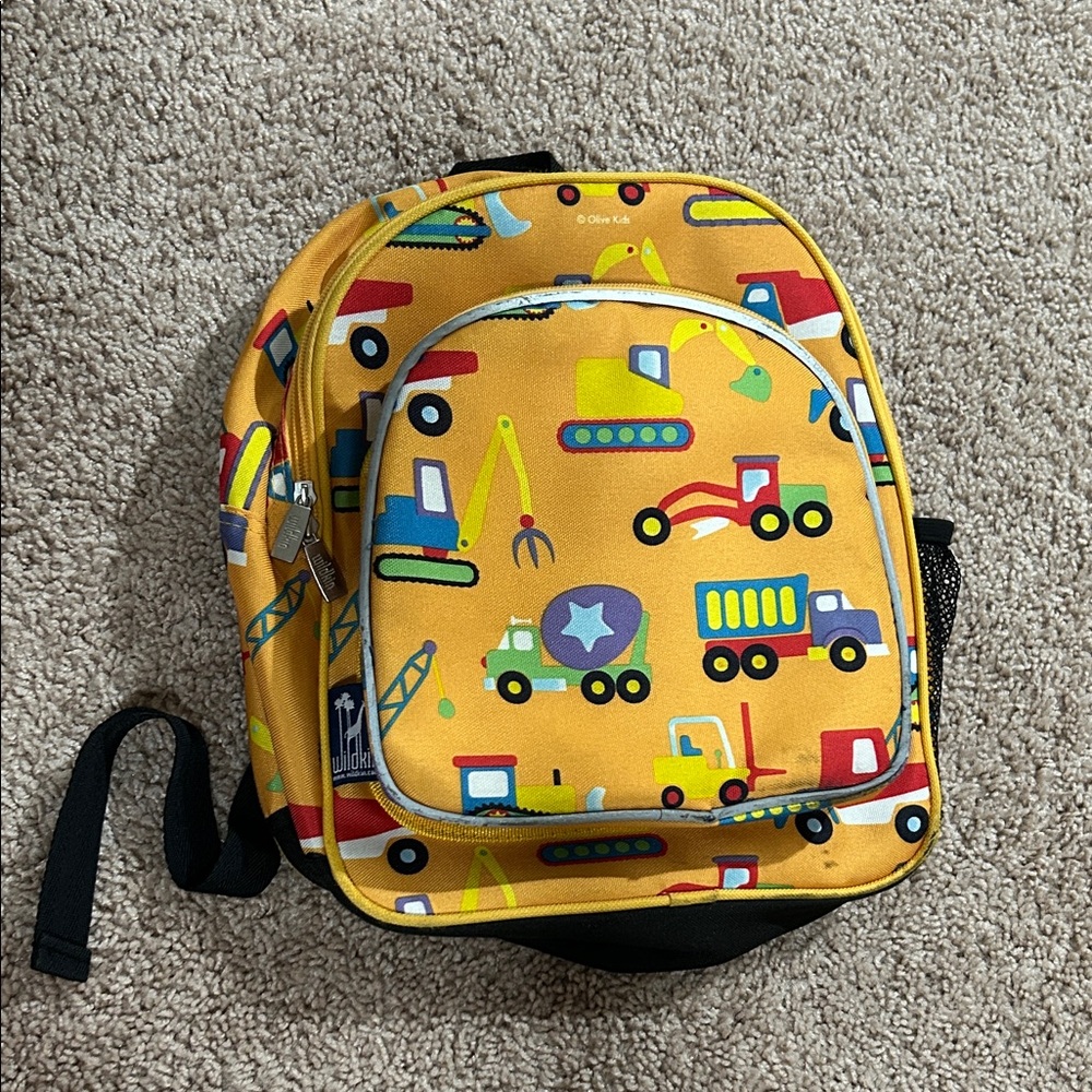 Wildkin Construction Vehicle Kids Backpack